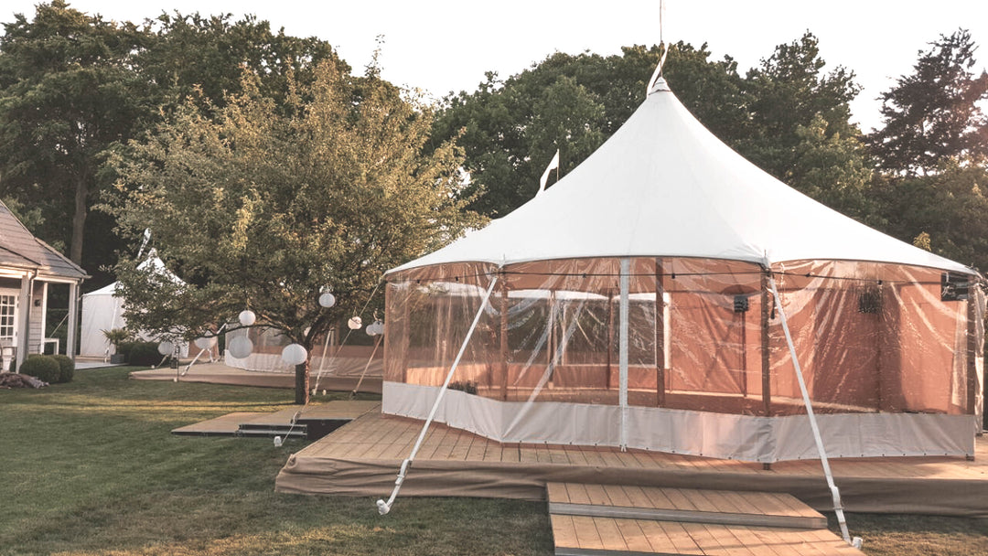 round tent house Silhouette tent 10m round