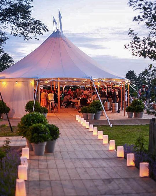organic concept tents 14x26m Oval Silhouette Tent (325m²) – Organic-Concept