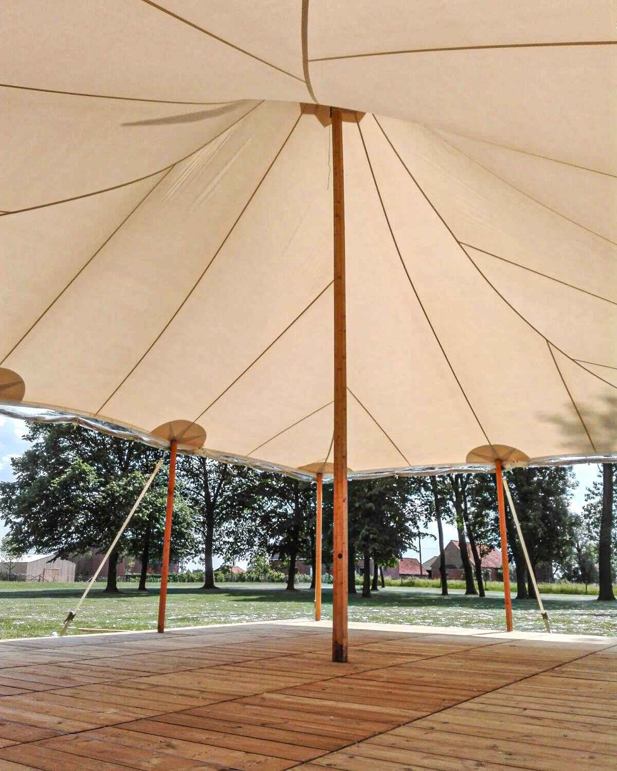 rectangular tent 6x9 Rectangular Silhouette Tent (54m²) – Organic-Concept