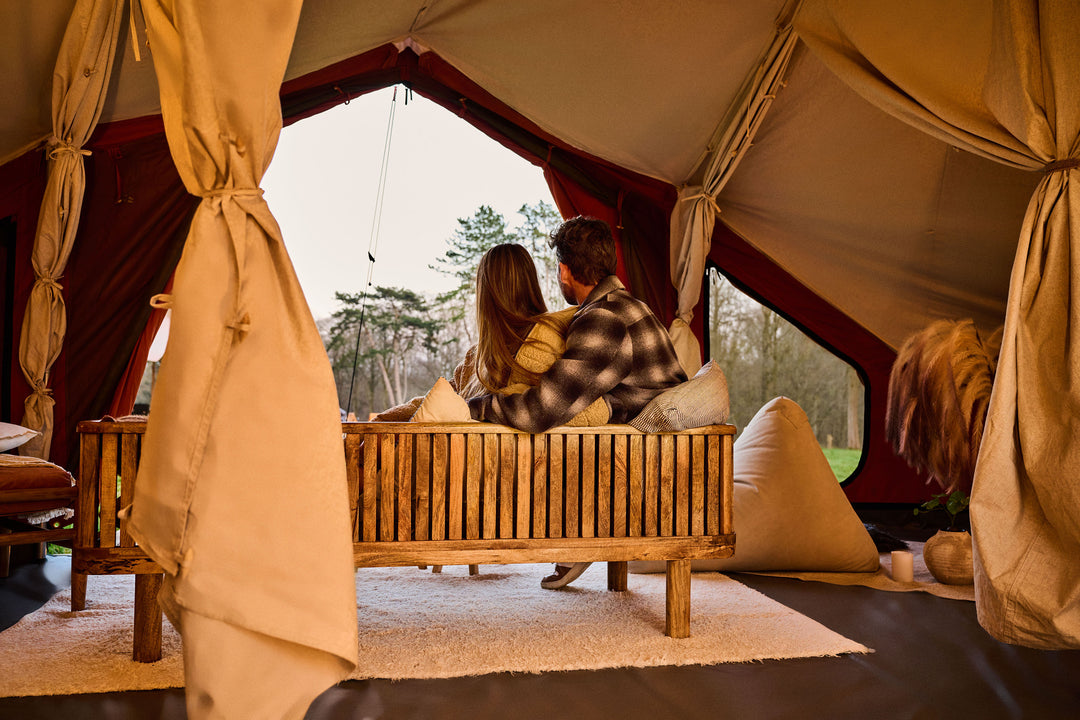 pumpkin camping tent Bell Tent - 'Roasted Pumpkin'