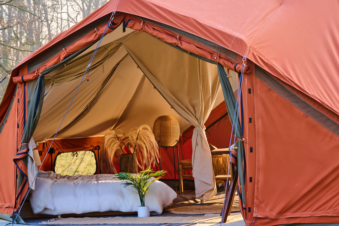 pumpkin tent Bell Tent - 'Roasted Pumpkin'
