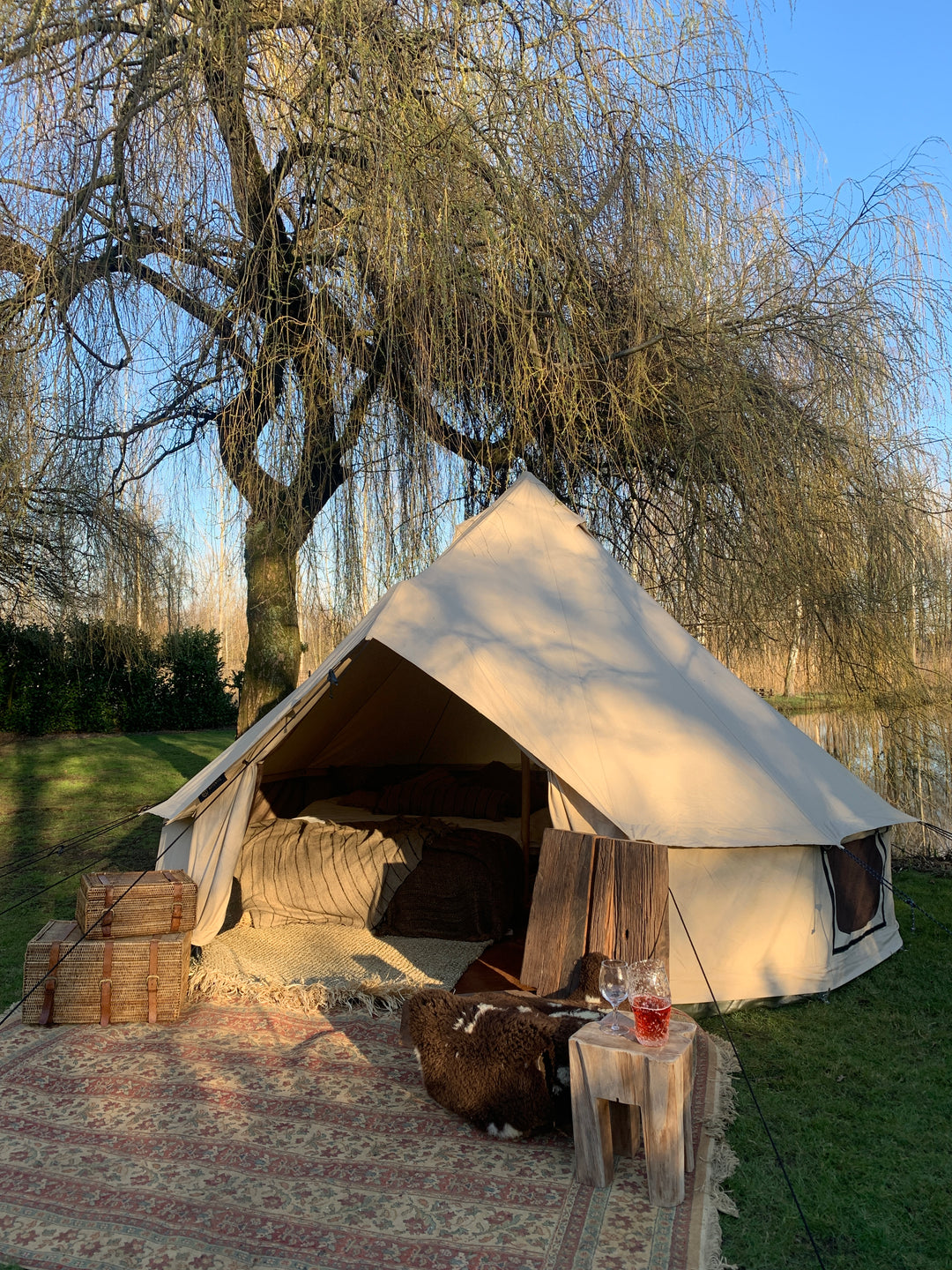 authentic bell tent Bell Tent - 'Desert'