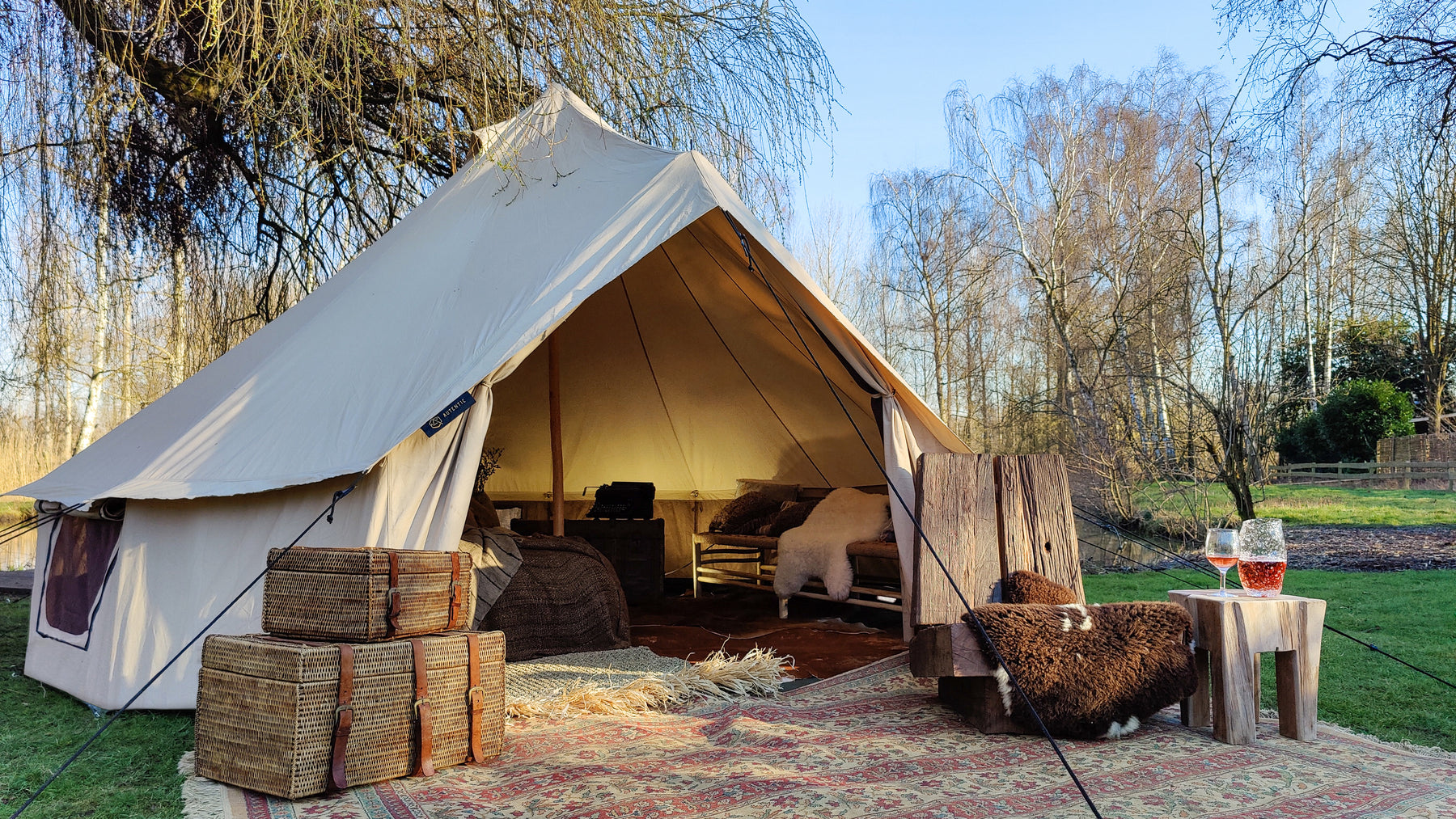 bell tent small Bell Tent - 'Desert'