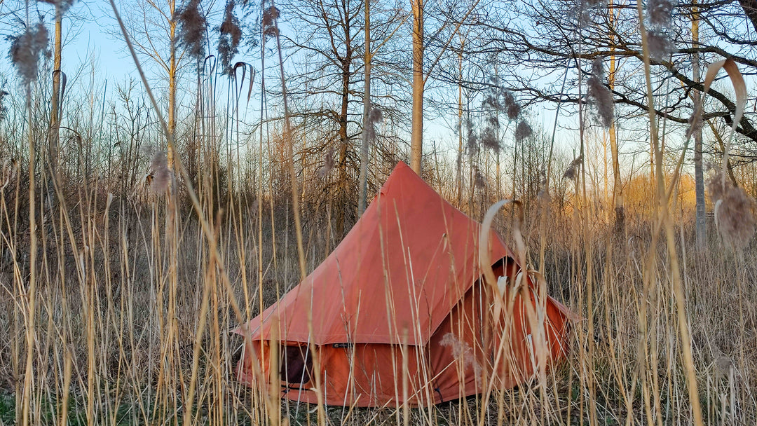 pumpkin camping tent Bell Tent - 'Roasted Pumpkin'